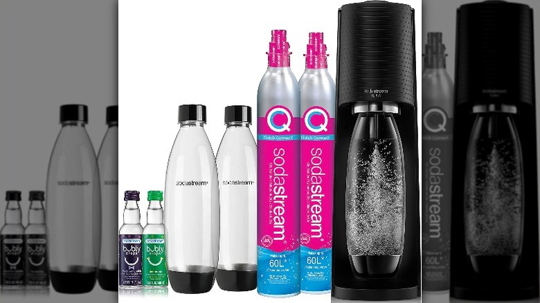 sodastream sparkling water maker