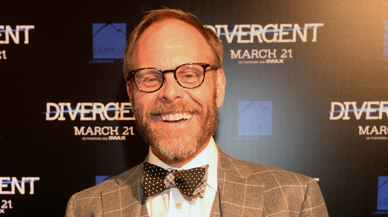 Alton brown at the Divergent premiere