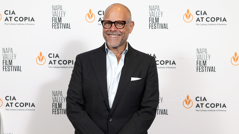 Celebrity foodist Alton Brown at the Napa Valley Film Festival