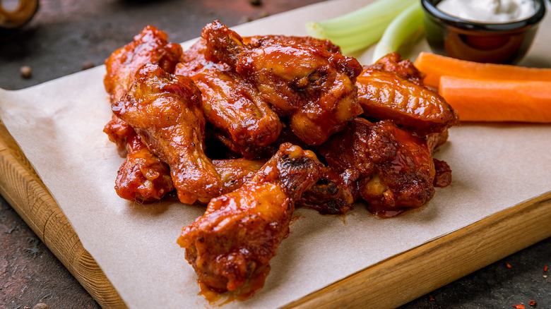 Buffalo chicken wings