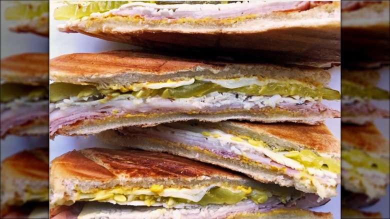 Alton Brown's turkey Cuban sandwich