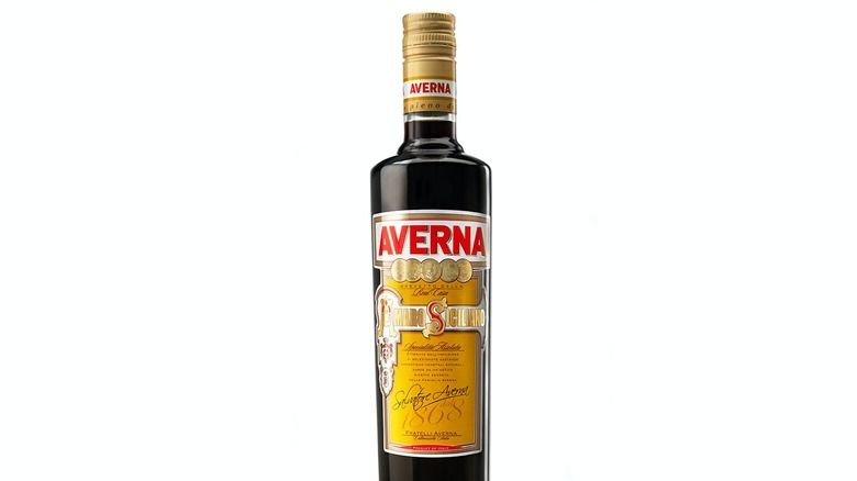 bottle of averna