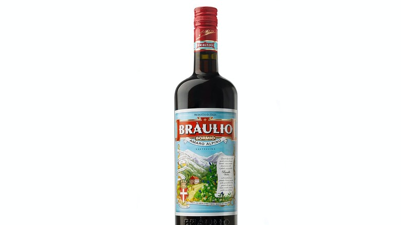 bottle of braulio bitters