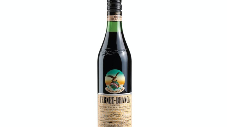 bottle of fernet branca