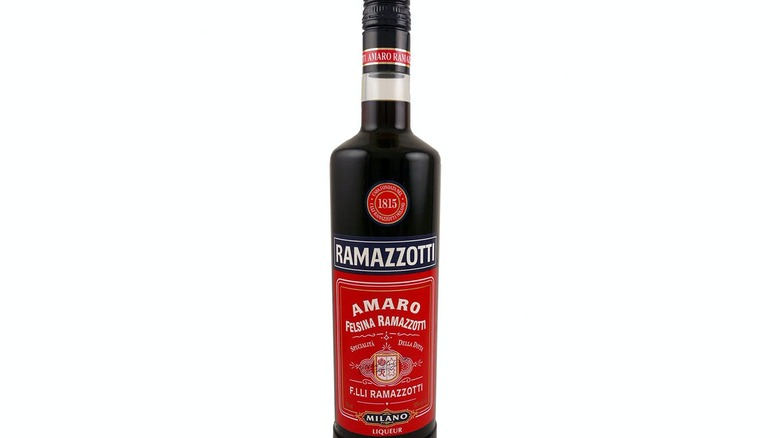 bottle of Ramazzotti