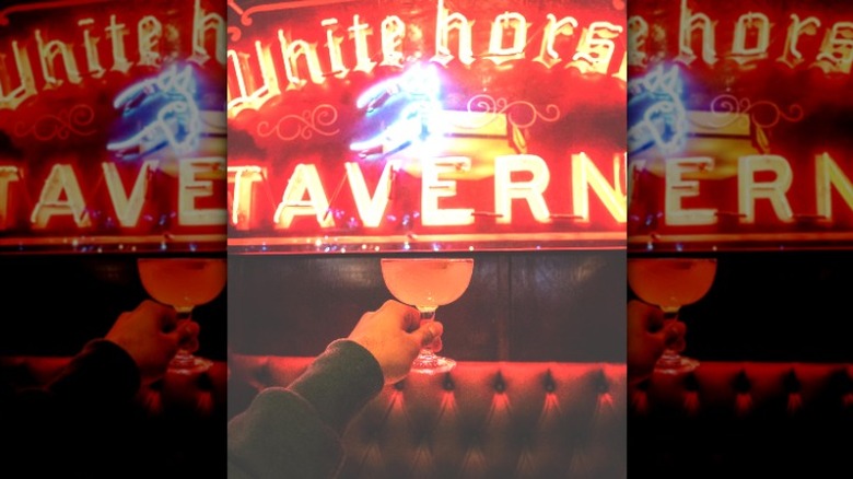 White Horse tavern neon sign