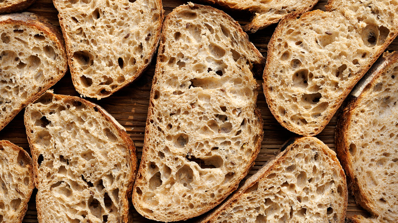 sourdough bread slices 