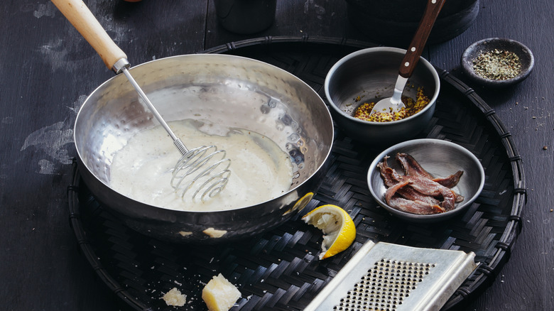 anchovy dressing ingredients