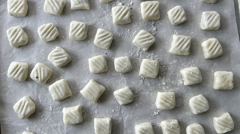 Cream cheese mint candy squares