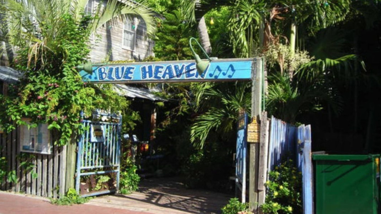 Blue Heaven restaurant exterior