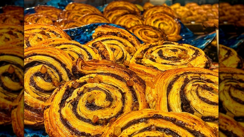 escargot pastries at du pain et des idees