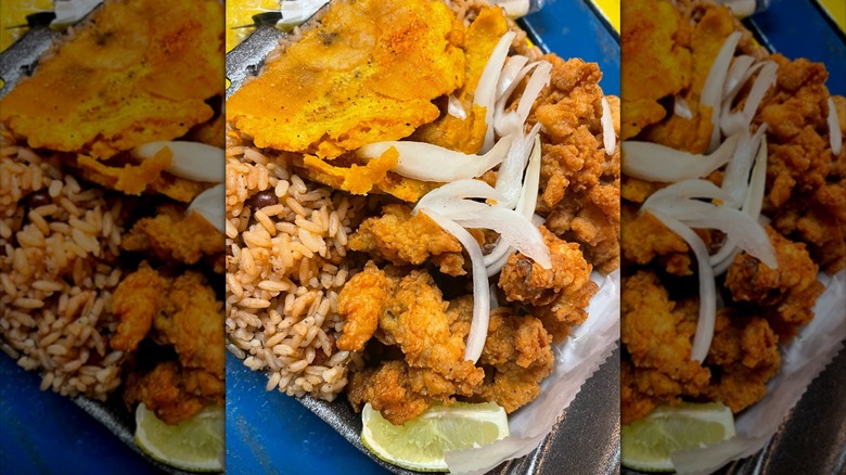 A rice and seafood dish from Chef Creole