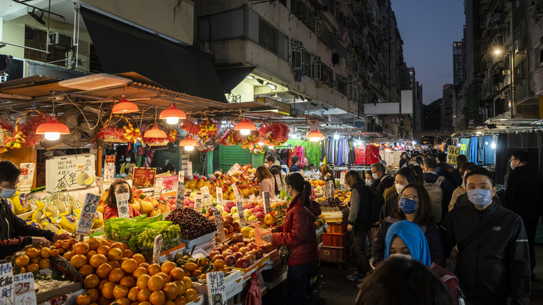 Chinese food market