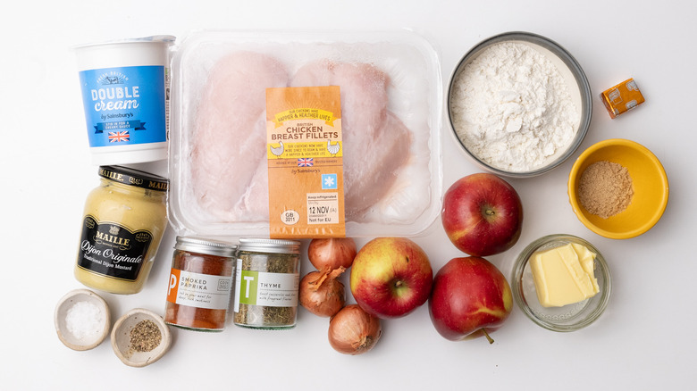 apple chicken skillet ingredients