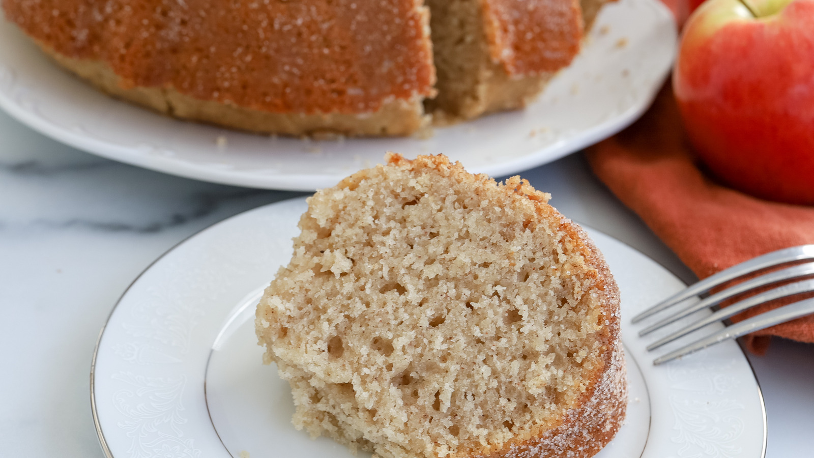 Ridiculously Easy Apple Cider Bundt Cake - The Café Sucre Farine