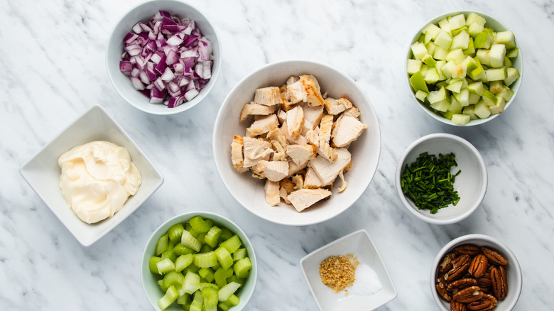 apple pecan chicken salad ingredients