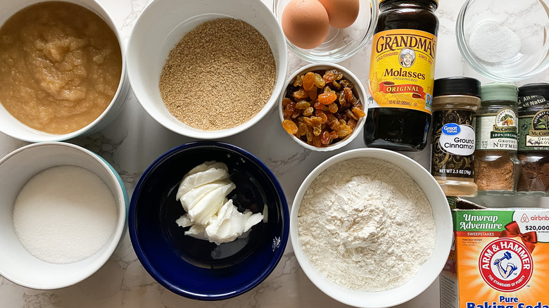 applesauce bread ingredients