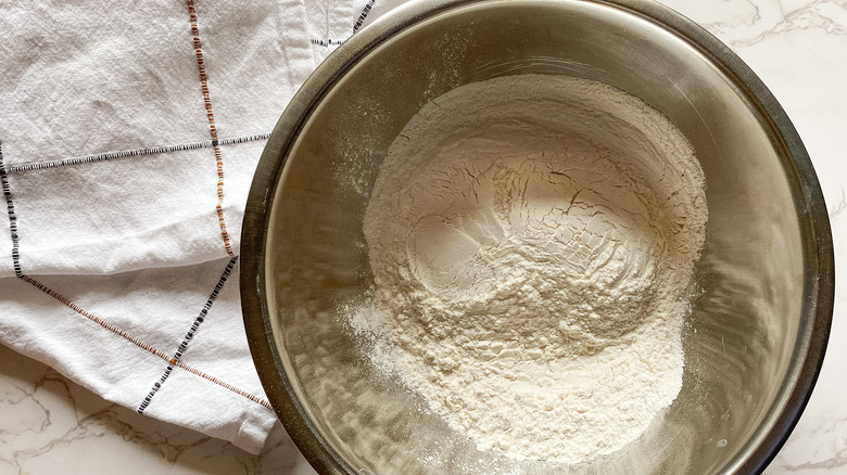 dry ingredients in bowl