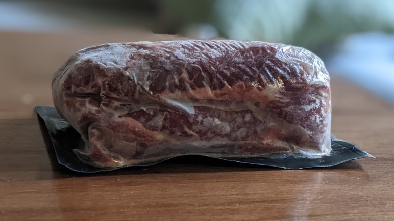 ButcherBox flatiron frozen steak package