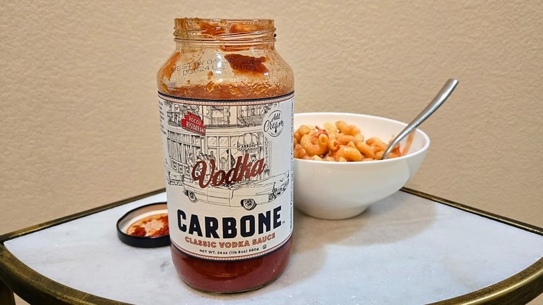 Carbone vodka sauce and pasta