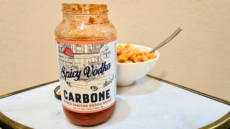 Carbone spicy vodka sauce