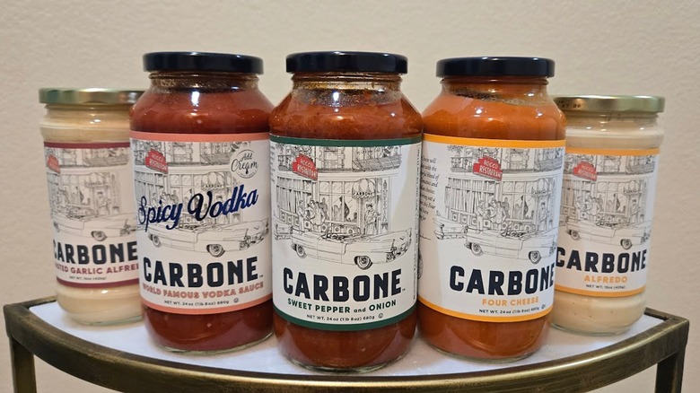 Carbone alfredo and red sauces