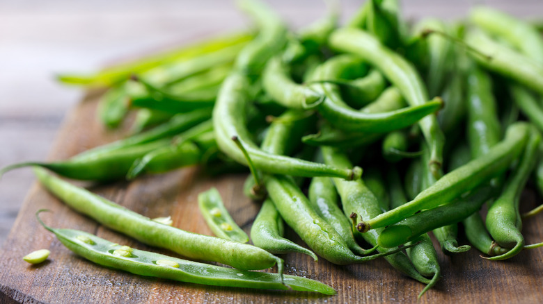 Fresh green beans