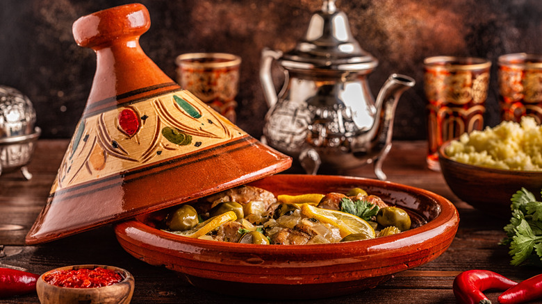 Chicken tagine