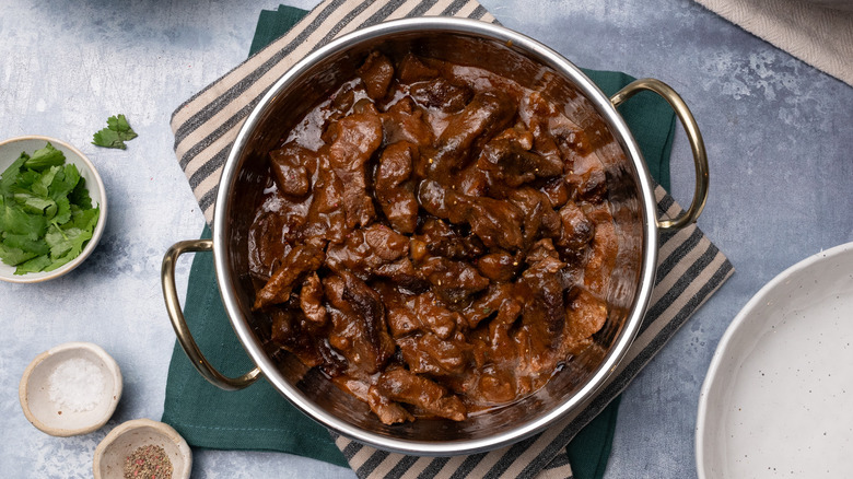 Ginger garlic beef stew 