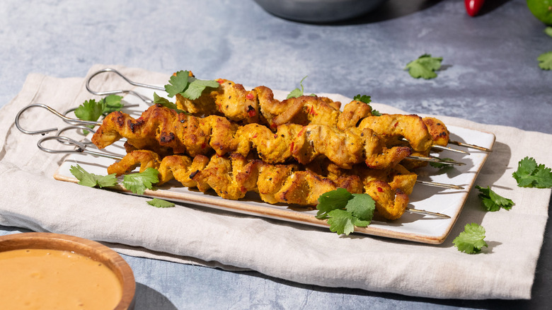 aromatic lemongrass pork satay recipe