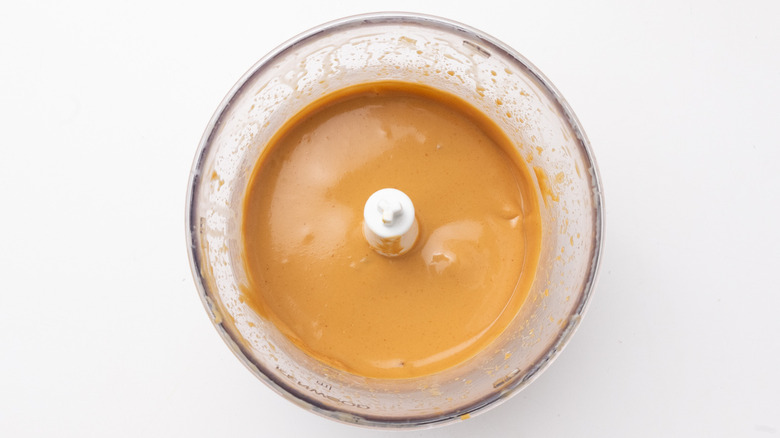 peanut sauce in blender