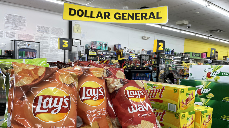 dollar general and food products