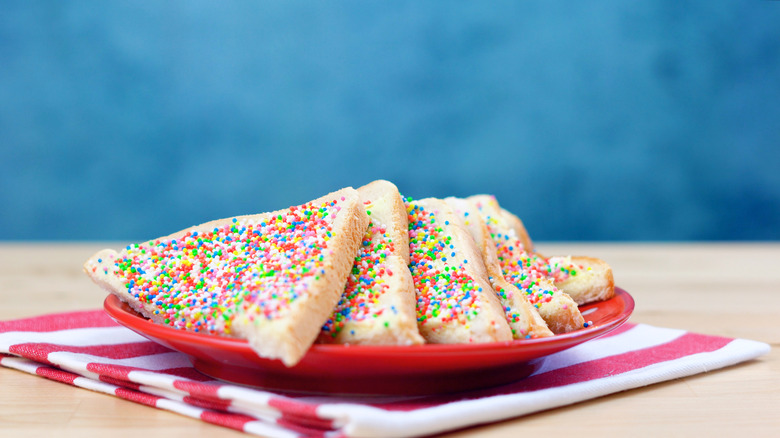 Australian Fairy Bread quarters