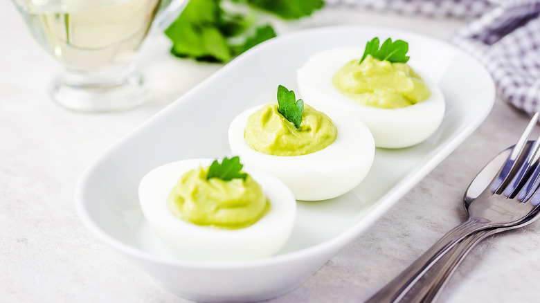 varieties of deviled eggs