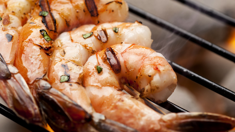 nested grilled shrimp