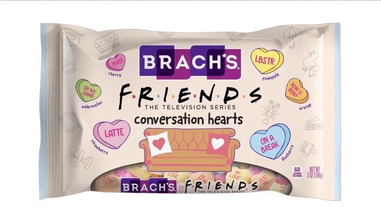 bag of Friends conversation hearts