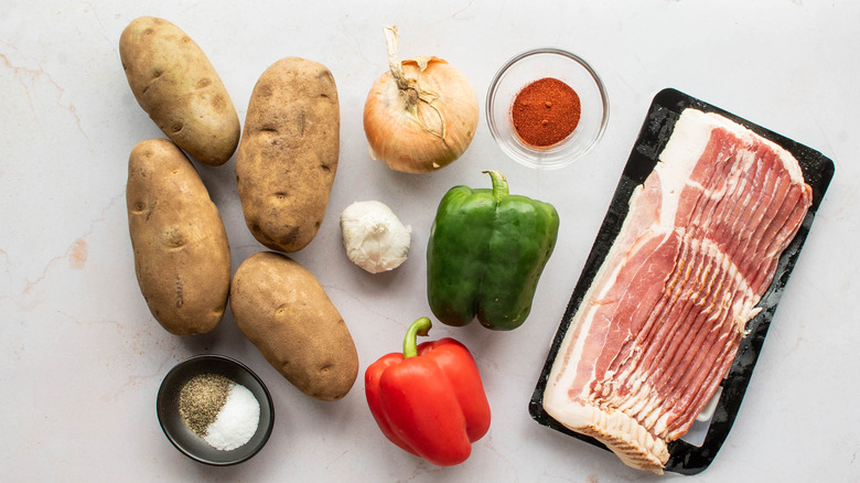 bacon fat hash brown ingredients