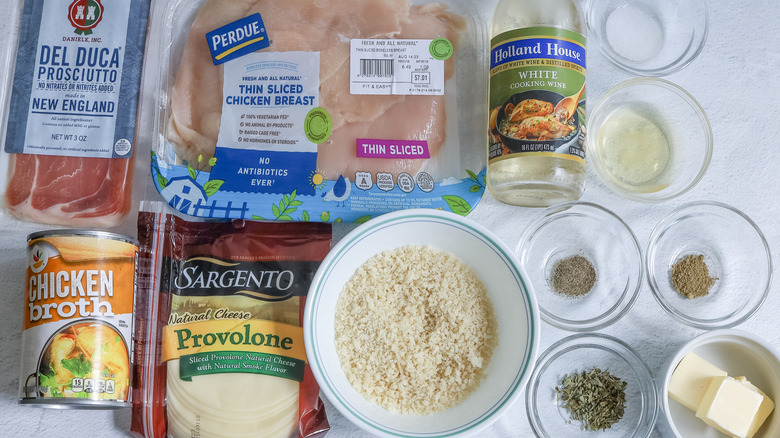 baked chicken saltimbocca ingredients