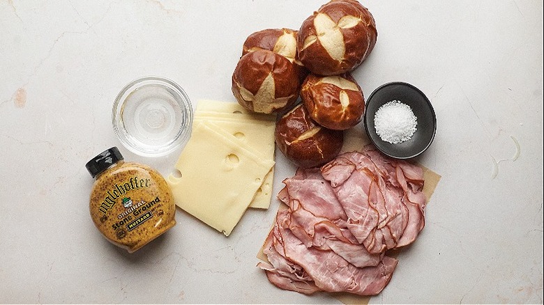 ingredients on a table