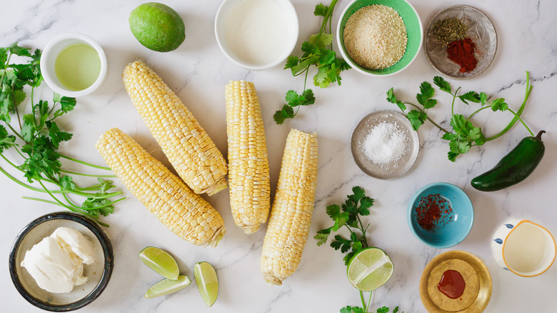 ingredients for bang bang street corn casserole