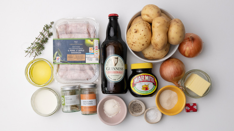 bangers and mash ingredients