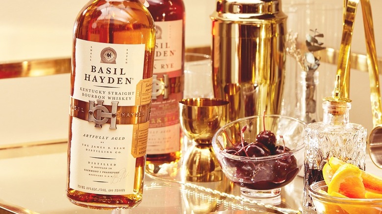 Basil Hayden bottle