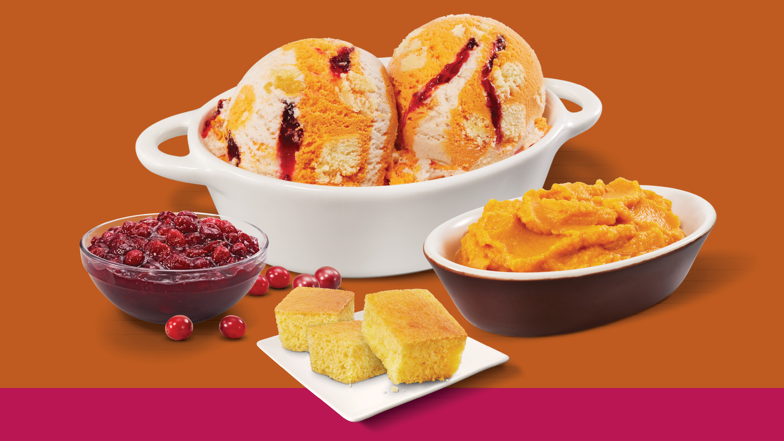 BaskinRobbins' New Flavor Of The Month Is All About Thanksgiving Sides