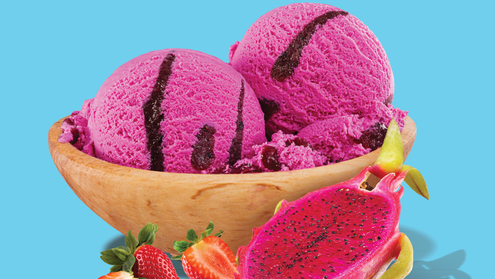 BaskinRobbins' Vibrant May Flavor Features Strawberry And Dragonfruit