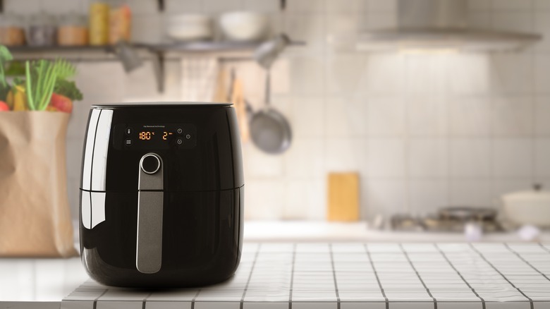 air fryer on table