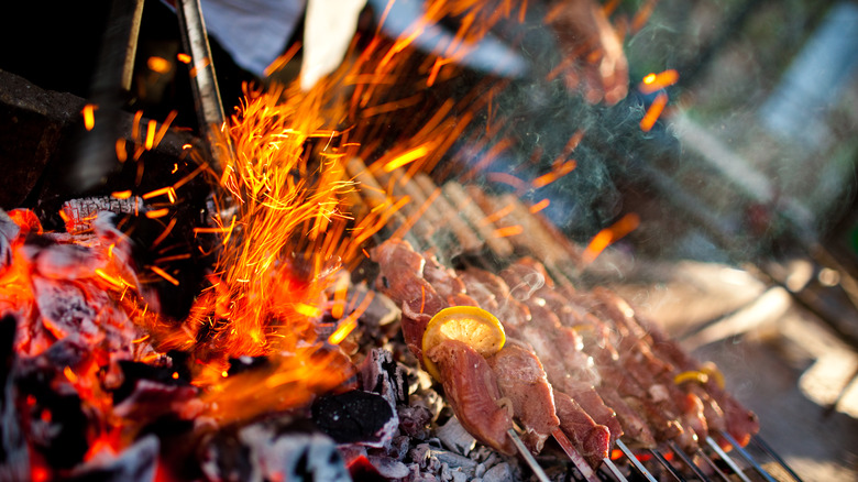 mishkaki served as street food