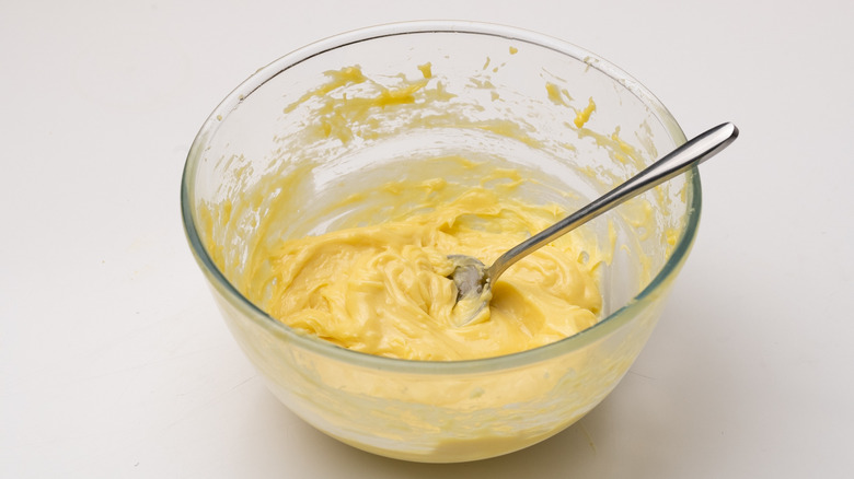 homemade aioli in a bowl