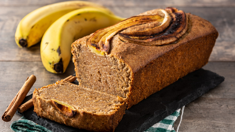 homemade banana bread