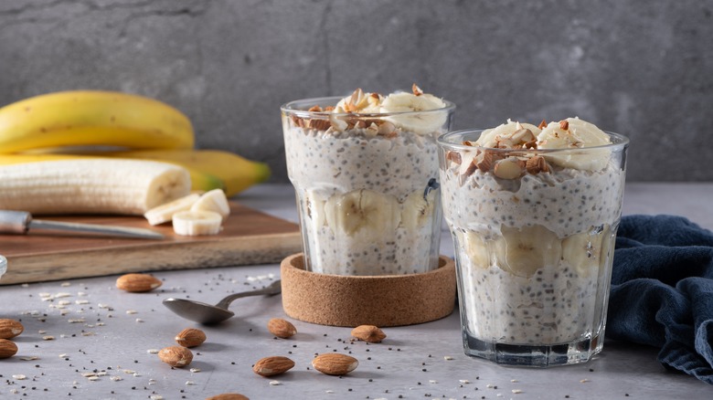 peanut butter overnight oats