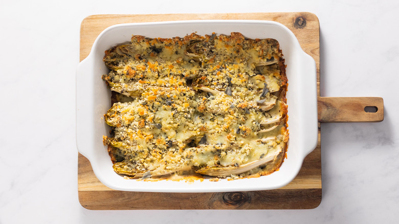 Baked endive gratin